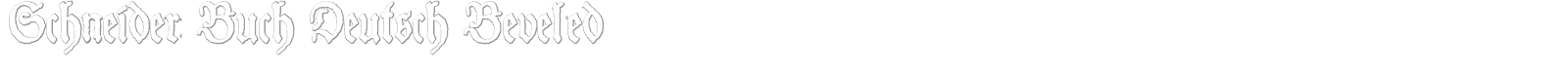 Schneider Buch Deutsch font preview